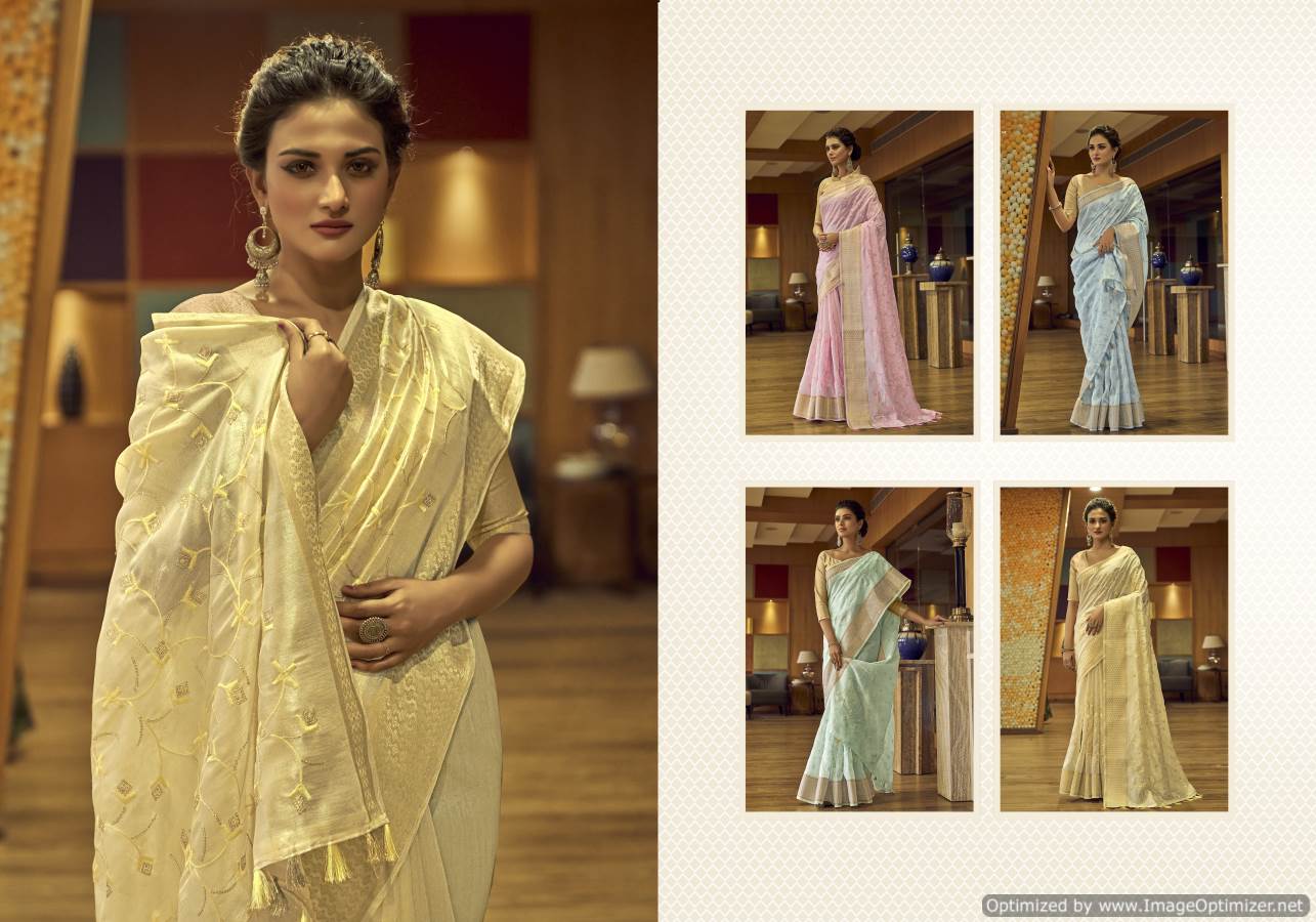 Ynf Paheli Silk Heavy Party Wear Stylish Cotton Weaving Saree Collection